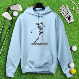 Skeleton Golfer Hoodie