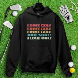 Love & Hate Golf Hoodie