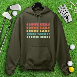 Love & Hate Golf Hoodie