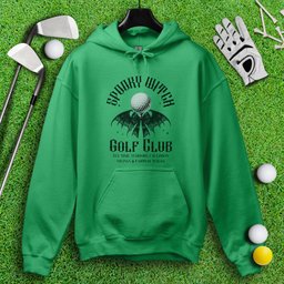 Spooky Witch Golf Club Hoodie