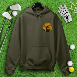 Moonlight Golfing Witch Hoodie