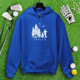 Unplug Outdoor Golfer Hoodie