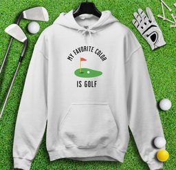 My Favorite Color Is Golf Hoodie