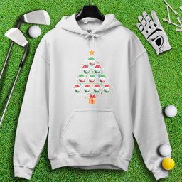 Golf Ball Christmas Tree Hoodie