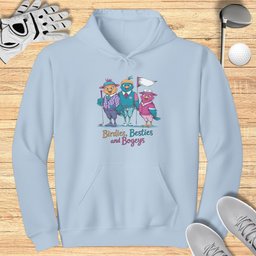 Birdies Besties and Bogeys Hoodie