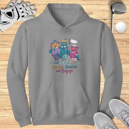 Birdies Besties and Bogeys Hoodie