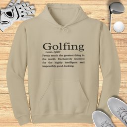 Golfing Definition Hoodie