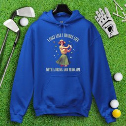 Golf Like Handle Life Retro Hoodie