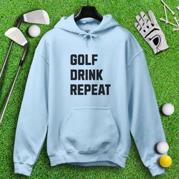 Golf Drink Repeat Hoodie