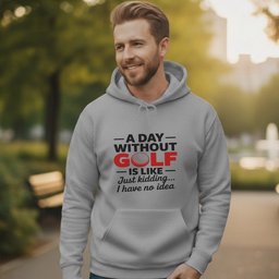 A Day Without Golf? No Idea Hoodie