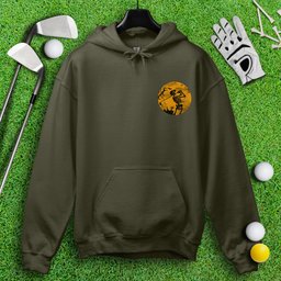 Moonlight Skeleton Golfer Hoodie