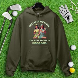 Real Sport Is Talking Trash Hoodie