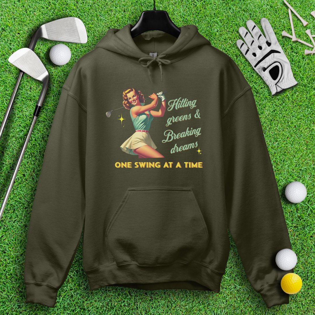 Hit Green & Break Dreams Hoodie