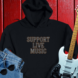 Distressed Support Hoodie