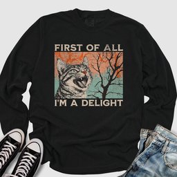 I'm A Delight Long Sleeve Tee