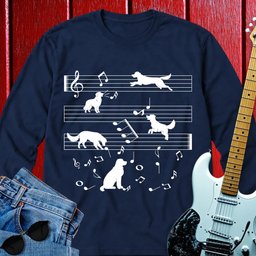 Music Notes Everywhere Long Sleeve