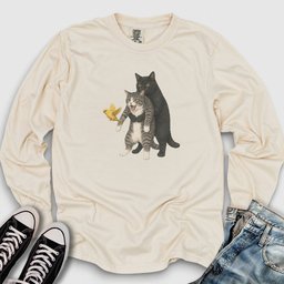 Cat Heimlich Maneuver II Long Sleeve Tee