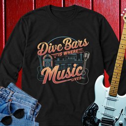 Where Music Lives Long Sleeve