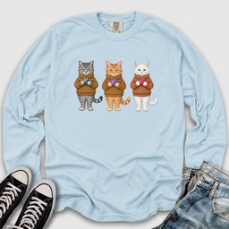 Cozy Cats Long Sleeve Tee
