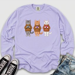 Cozy Cats Long Sleeve Tee