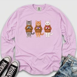 Cozy Cats Long Sleeve Tee