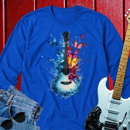 Butterfly Guitar Long Sleeve