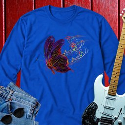Musical Butterfly Long Sleeve