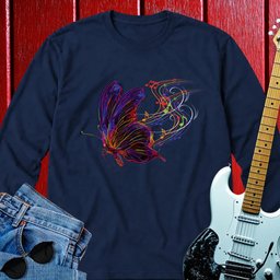 Musical Butterfly Long Sleeve