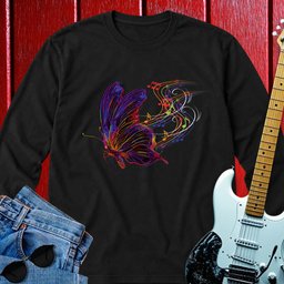 Musical Butterfly Long Sleeve
