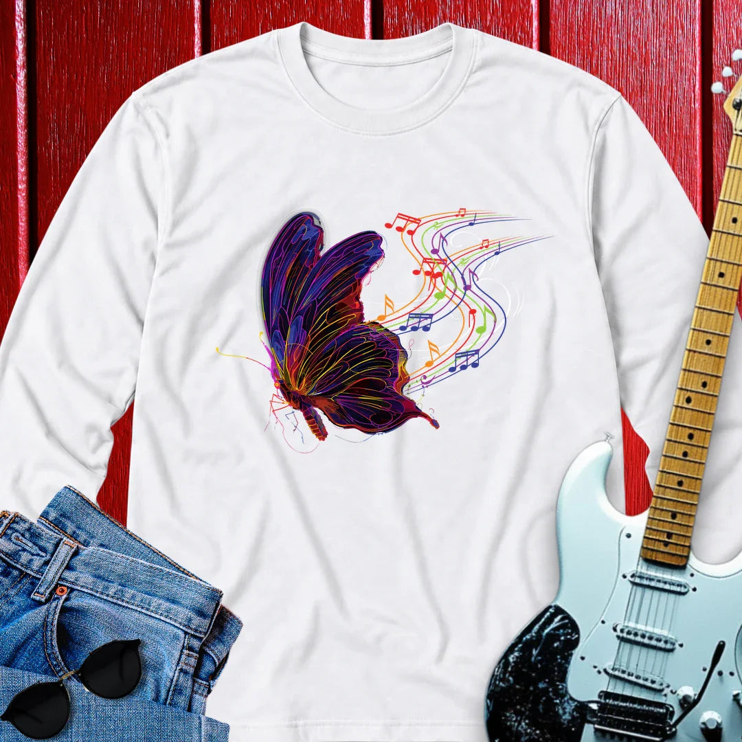 Musical Butterfly Long Sleeve