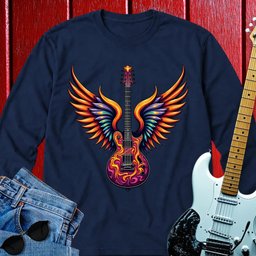 Psychedelic Wings Long Sleeve