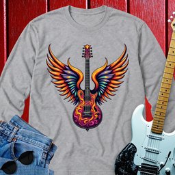 Psychedelic Wings Long Sleeve