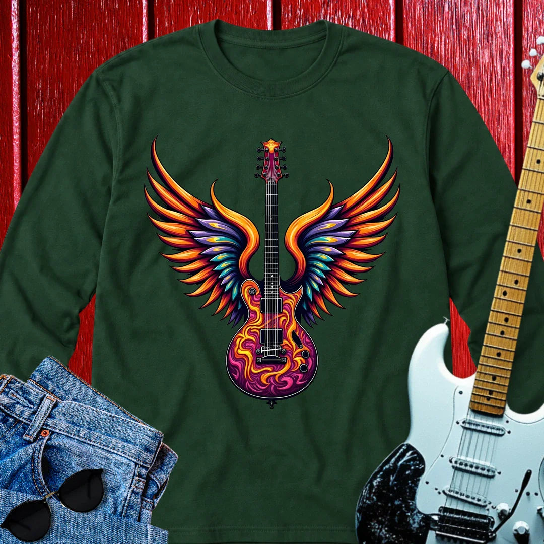 Psychedelic Wings Long Sleeve