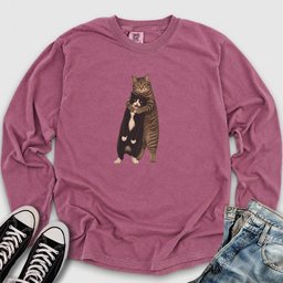 Cat Headlock II Long Sleeve Tee