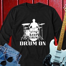 Drum On Long Sleeve