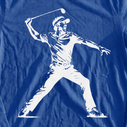 Angry Golfer Long Sleeve Tee