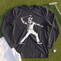 Angry Golfer Long Sleeve Tee