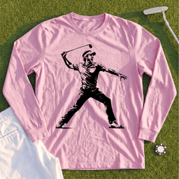 Angry Golfer Long Sleeve Tee