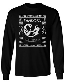 Sankofa Adinkra Pattern Long Sleeve