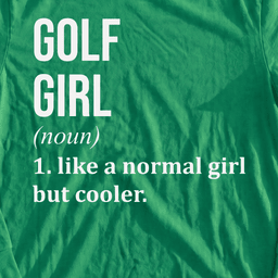 Golf Girl Long Sleeve Tee