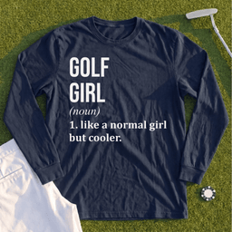 Golf Girl Long Sleeve Tee