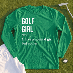 Golf Girl Long Sleeve Tee