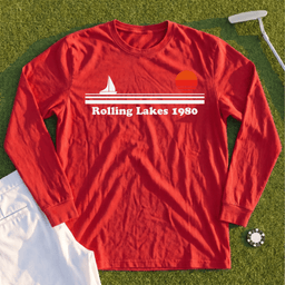 Rolling Lakes Yacht Club 1980 Long Sleeve Tee