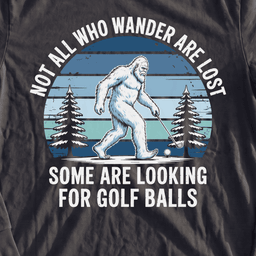 Not All Who Wandrer Yeti Long Sleeve Tee