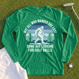 Not All Who Wandrer Yeti Long Sleeve Tee