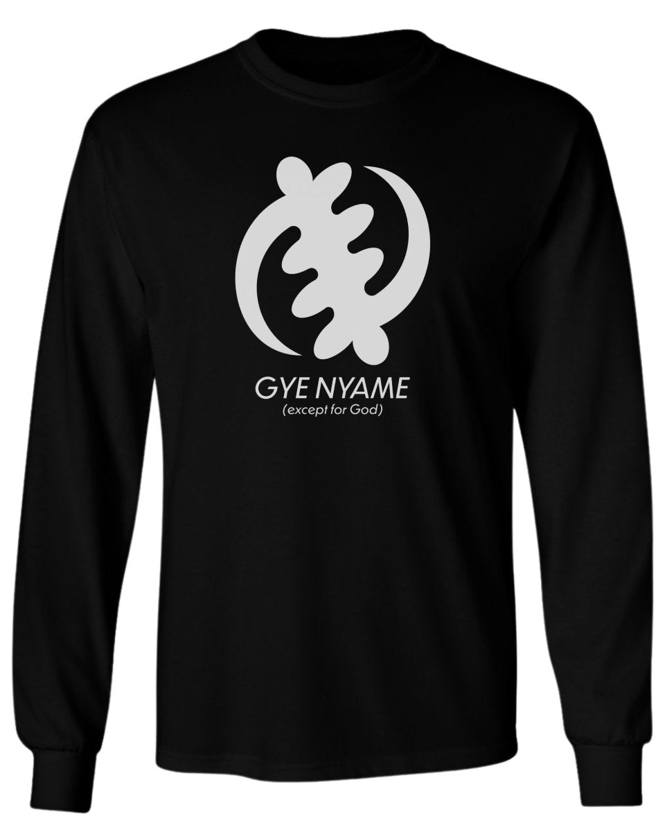 Adinkra Gye Nyame Except For God Long Sleeve