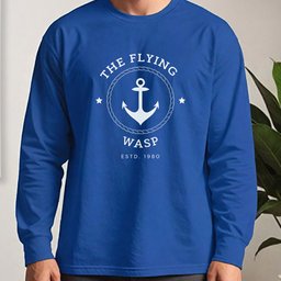 The Flying Wasp Long Sleeve Tee