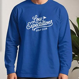 Low Expectations Club Long Sleeve Tee