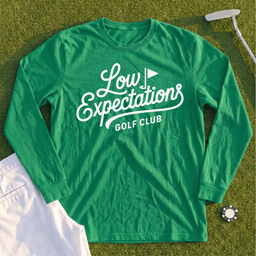 Low Expectations Club Long Sleeve Tee