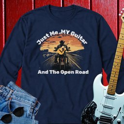 Just Me and My Guitar. Long Sleeve